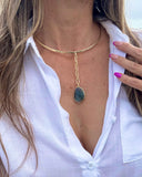 LABRADORITE CHOKER