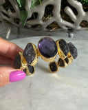 AMETHYST QUARTZ STATEMENT CUFF