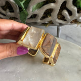 TIGER EYE STATEMENT CUFF