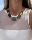 LABRADORITE CHOKER
