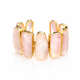 ROSE QUARTZ STATEMENT CUFF