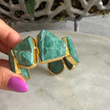 MALACHITE STATEMENT CUFF