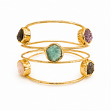MULTISTONE BRACELET CUFF