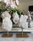 CRYSTAL QUARTZ ON STAND