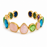 MIXED GEMSTONE CUFF