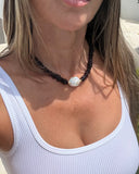 CHOKER GARNET CLASSIC
