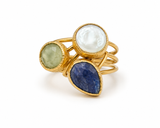 TRIO STONE RING