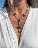 MULTISTONE STATEMENT NECKLACES