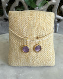 PETITE STONE EARRINGS