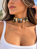 MULTI GEMSTONE CHOKER