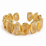 RAW CITRINE STATEMENT CUFF
