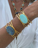 SINGLE STONE CUFF
