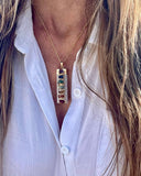 SIETE CHAKRA SELENITE BAR