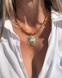 SUNBEAM GEM NECKLACE