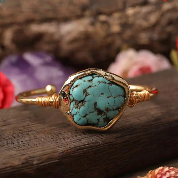 TURQUOISE VINTAGE CUFF