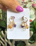 THREE POINT MINI HOOP EARRINGS