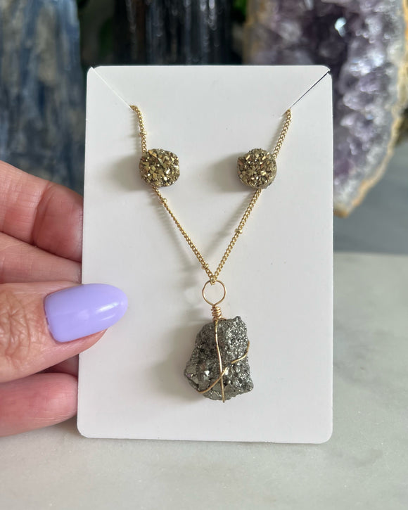 RAW PYRITE SET