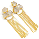 CRYSTAL FALL EARRING