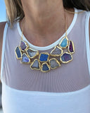 RAW AGATE STATEMENT CHOKER
