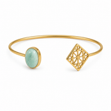 GEO STONE CUFF