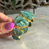 MALACHITE STATEMENT CUFF