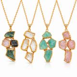 FOUR STONE NECKLACE