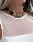 LABRADORITE CHOKER