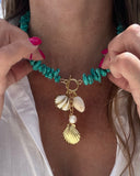 TURQUOISE SHELL CHKR