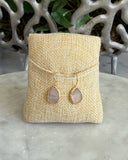 PETITE STONE EARRINGS