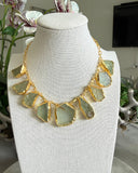 PREHNITE RAW CHOKER