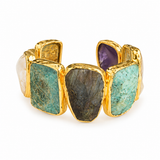 MIXED STONE STATEMENT CUFF