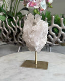CRYSTAL QUARTZ ON STAND