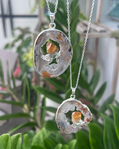 GEODE & CITRINE SILVER