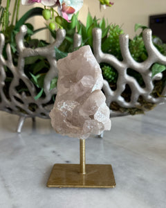 CRYSTAL QUARTZ ON STAND
