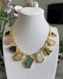 RAW MULTISTONE CHOKER