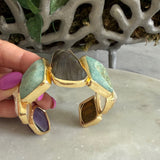 MIXED STONE STATEMENT CUFF