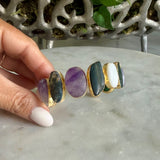 MULTISTONE IRREGULAR SHAPE STATEMENT CUFF