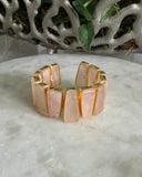 ROSE QUARTZ STATEMENT CUFF