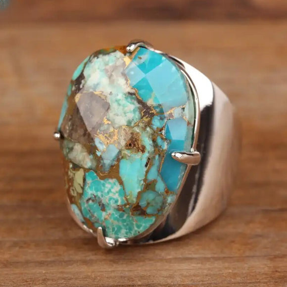 Turquoise Ring Silver