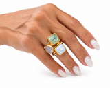 TRIO STONE RING