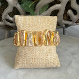 RAW CITRINE STATEMENT CUFF