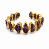 RAW GARNET STATEMENT CUFF
