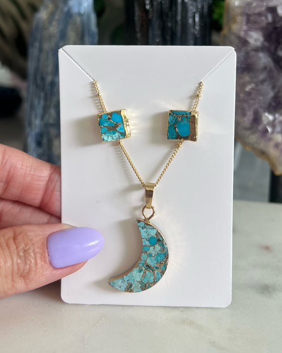 MOON TURQUOISE SET