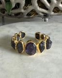 AMETHYST QUARTZ STATEMENT CUFF