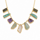 RAW MULTISTONE CHOKER