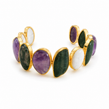 MULTISTONE IRREGULAR SHAPE STATEMENT CUFF