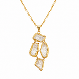 FOUR STONE NECKLACE