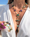 MULTISTONE STATEMENT NECKLACES