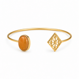 GEO STONE CUFF