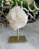 CRYSTAL QUARTZ ON STAND